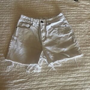 Cotton On | White Denim Shorts